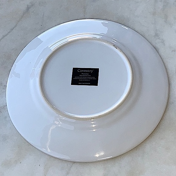 COVENTRY DAILY BLESSINGS DINNER PLATE ROUND 10 3/4TH LUKE 6:31 - Picture 6 of 7